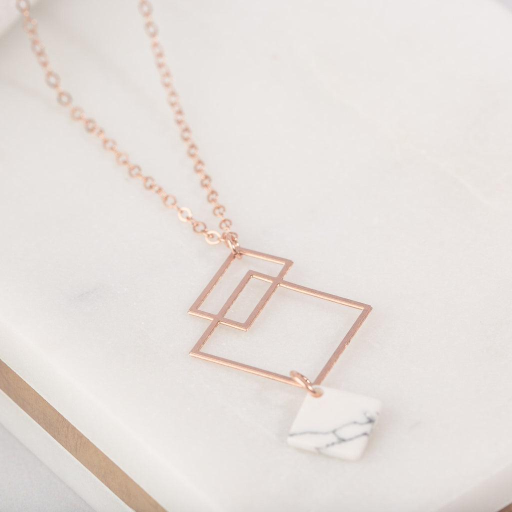 rose gold, rose gold necklace, rose gold jewelry, dainty necklace, dainty jewelry, dainty rose gold