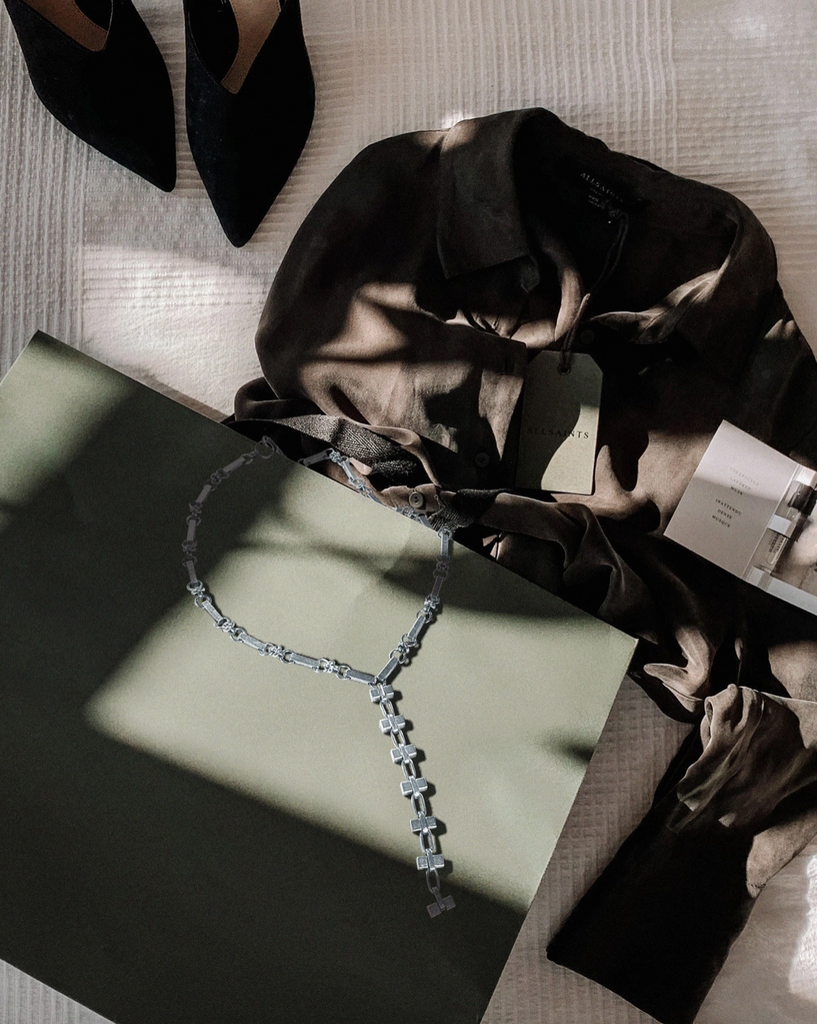 chunky silver necklace, punk necklace, grunge necklace, grunge chain, 
