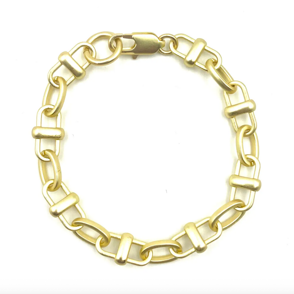 chunky gold bracelet, punk bracelet, grunge bracelet, grunge chain bracelet