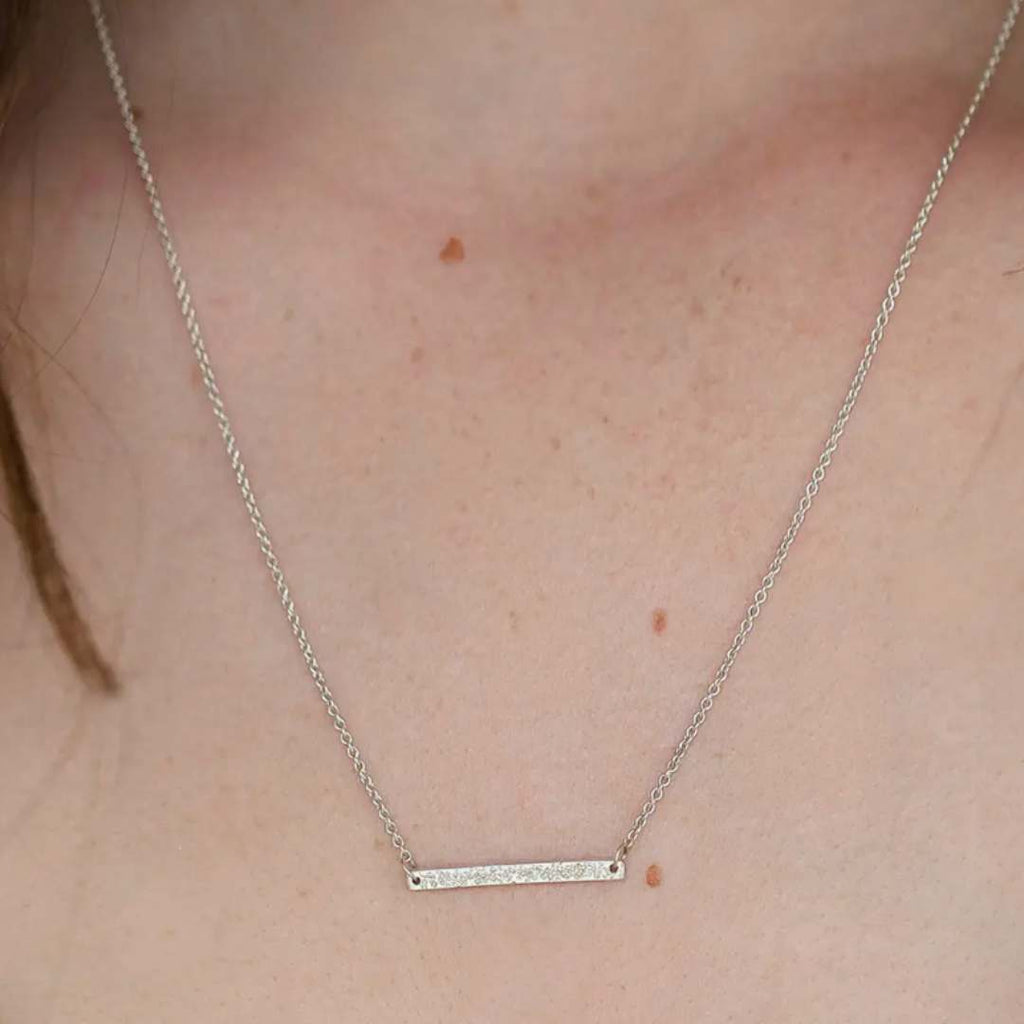 bar necklace