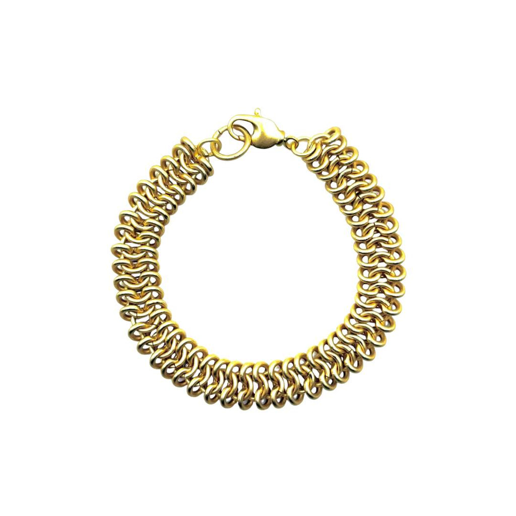 chunky bracelet, chunky gold brcelet, thick gold bracelet