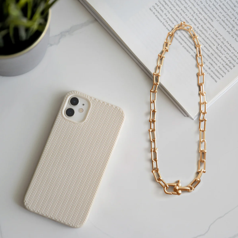 hardware links necklace, hardware links chain