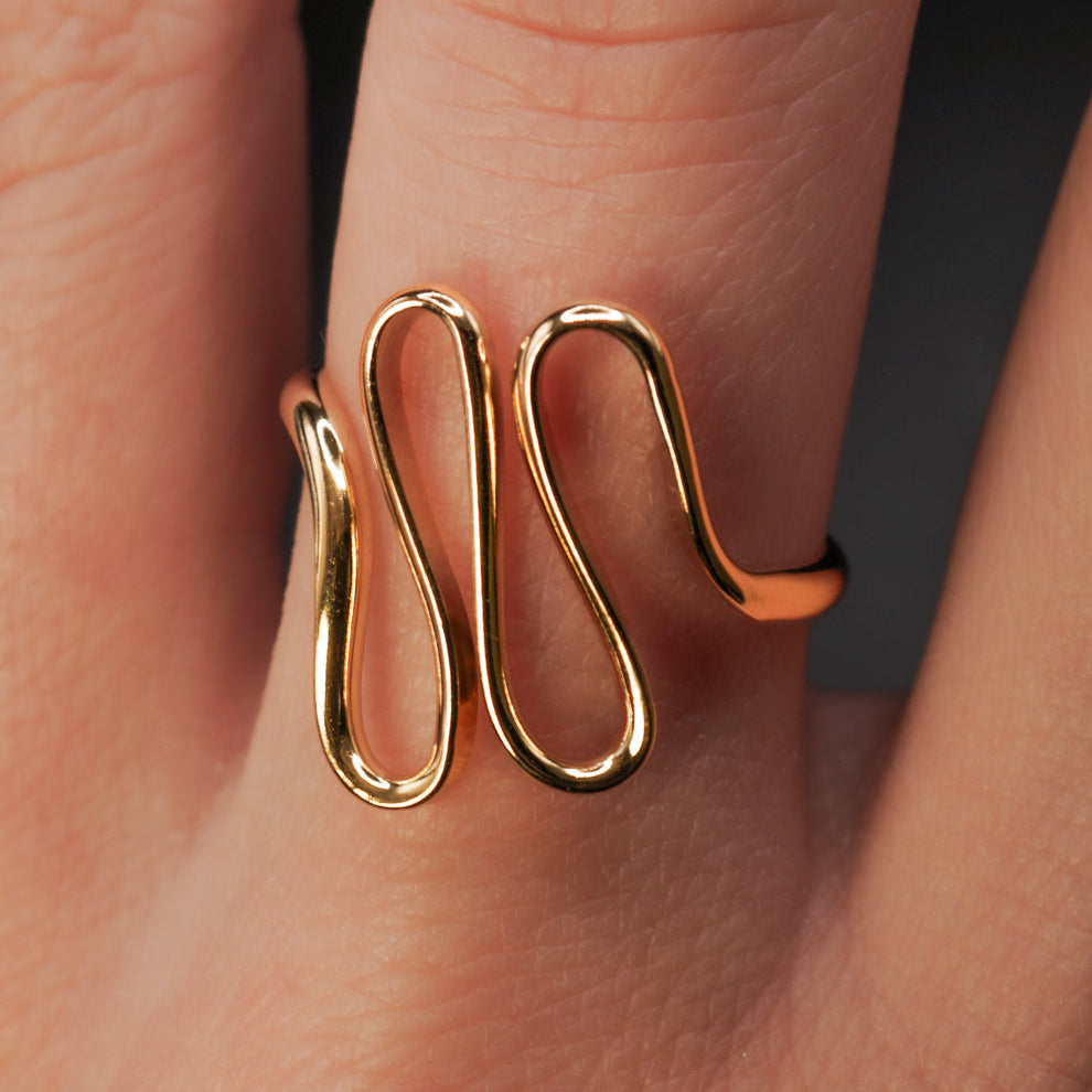 snake ring, snake shape ring, snake rings, gold snake ring