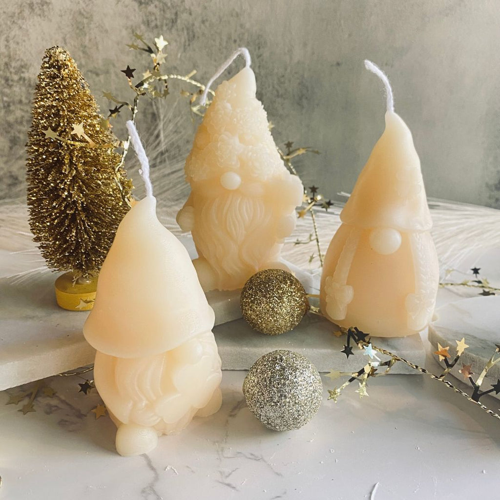 gnome, tomte, gnome candle, gnome candles, tomte candle, tomte candles, christmas candles, nordi candles, natural candles, soy candles, soy wax candles