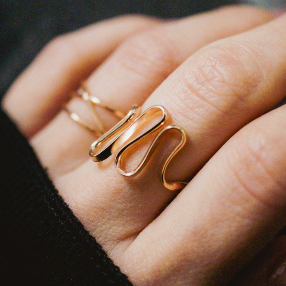 snake ring, snake shape ring, snake rings, gold snake ring