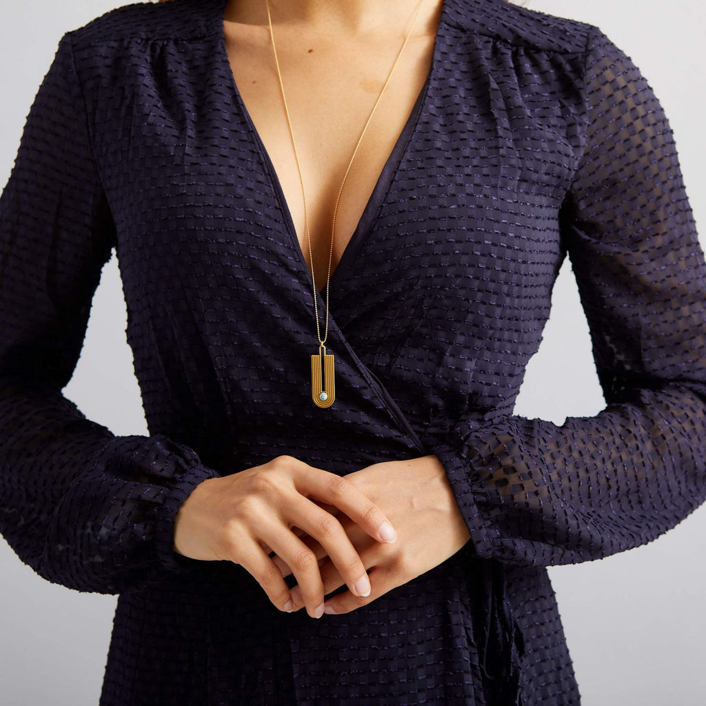 art deco necklace