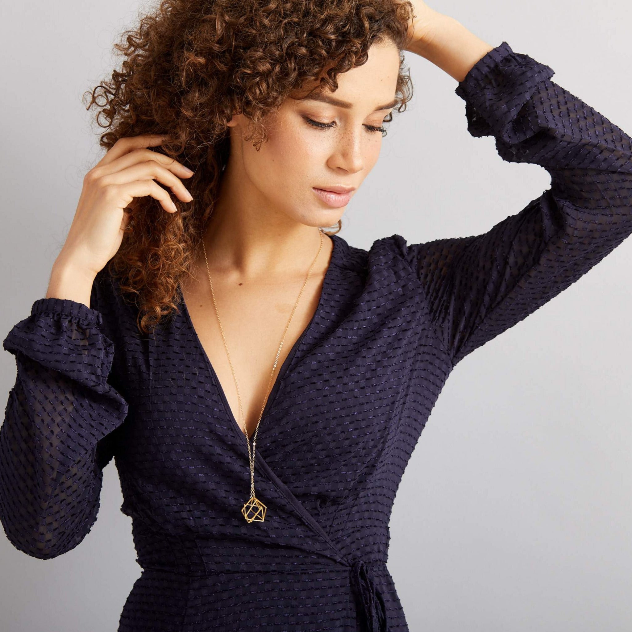 necklace for asymmetrical dress Aviv Jewelry